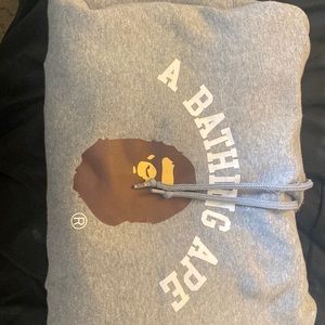Bape pull over hoodie